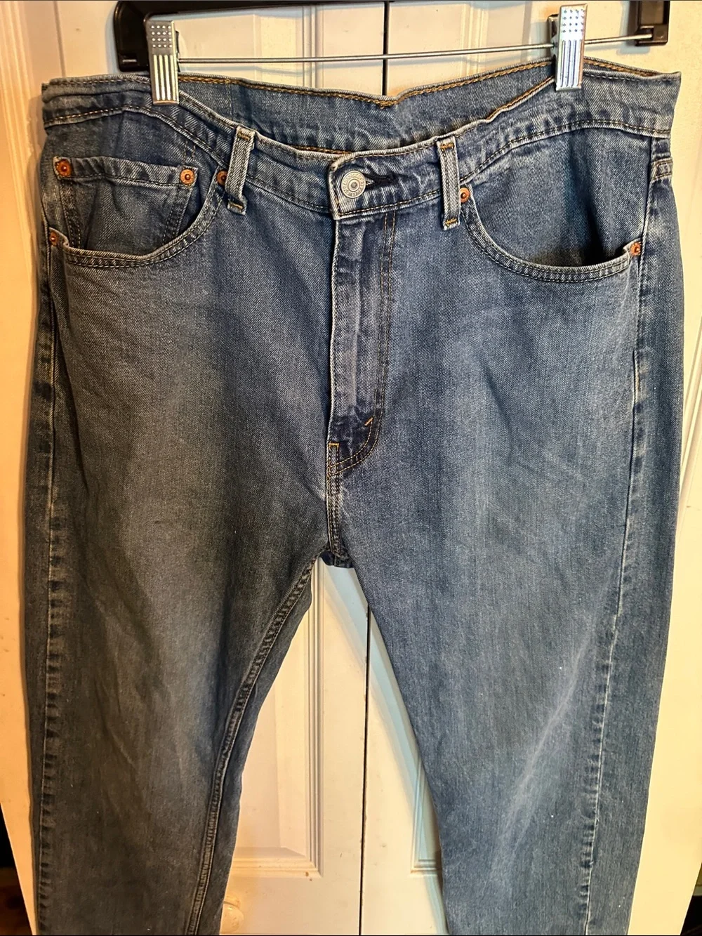 Levi's Men's Straight Medium Blue Denim Jeans